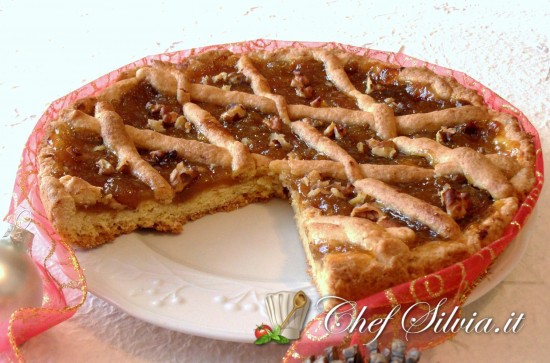 Crostata di fichi e noci